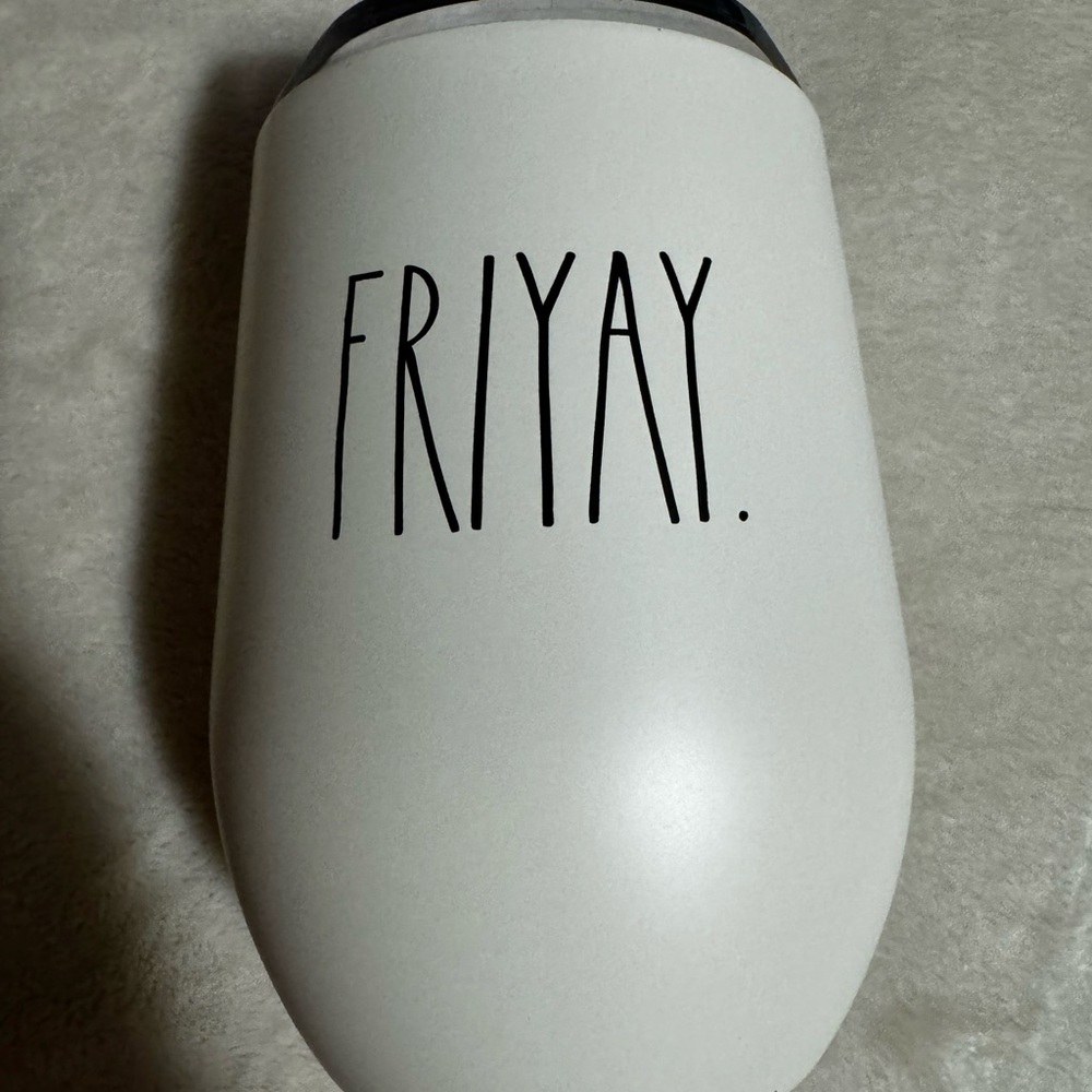 Rae Dunn cute wine tumbler